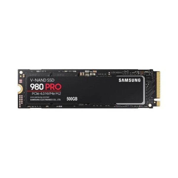 Samsung 980 PRO 500GB PCIe Gen4 x4 M.2 NVMe Internal SSD